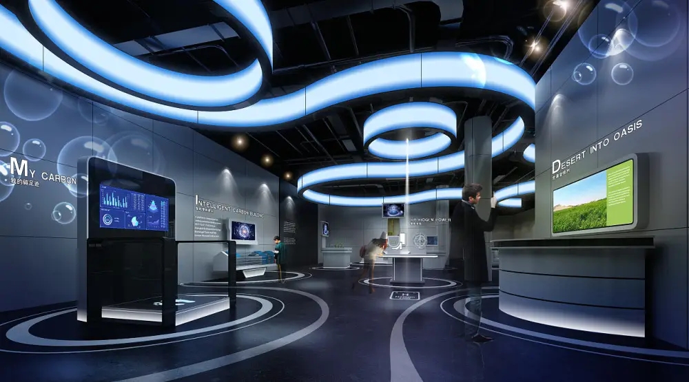 展館設(shè)計(jì) ，展館 ，鑫時(shí)空