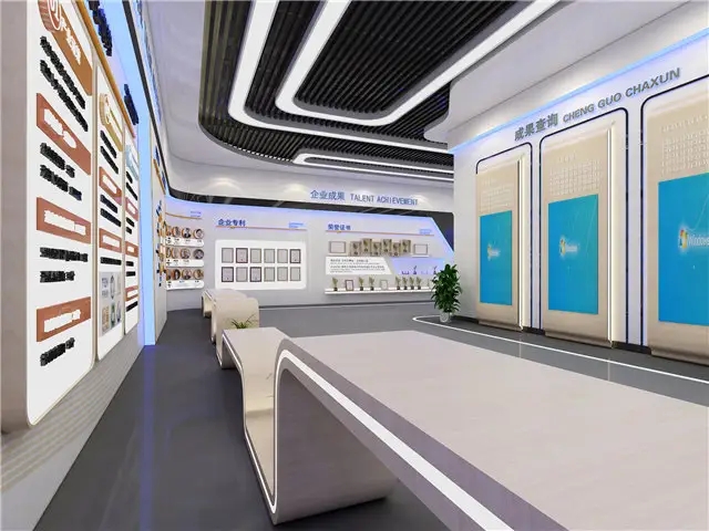 展廳設(shè)計(jì) ，展廳 ，鑫時(shí)空